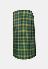 Traditional_Avalon_Calvert_Tartan_kilt_left_image_with_pleated_design_and_adjustable_buckles_for_men