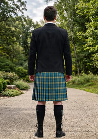 Traditional_Avalon_Carroll_House_Tartan_6362_Kilt_and_Argyle_Jacket_Kilt_Outfit_back_image
