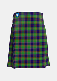 Traditional_Ayrshire_tartan_front_image_with_pleated_design_and_adjustable_buckles_for_men