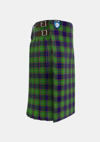Traditional_Ayrshire_tartan_right_image_with_pleated_design_and_adjustable_buckles_for_men