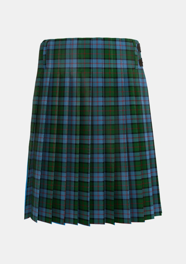 Traditional_Ayrton_Tartan_1345_kilt_back_image_with_pleated_design_and_adjustable_buckles_for_men