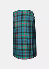 Traditional_Baird_Ancient_Tartan_kilt_left_image_with_pleated_design_and_adjustable_buckles_for_men