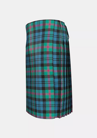 Traditional_Baird_Ancient_Tartan_kilt_left_image_with_pleated_design_and_adjustable_buckles_for_men