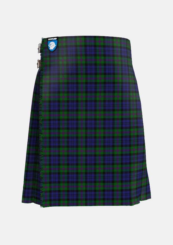Traditional_Baird_Modern_Tartan_104_kilt_front_image_with_pleated_design_and_adjustable_buckles_for_men