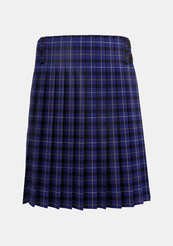 Traditional_Bank_of_Scotland_Tartan_kilt_2462_back_image_with_pleated_design_and_adjustable_buckles_for_men