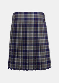 Traditional_Bannockbane_Silver_Tartan_kilt_595_back_image_with_pleated_design_and_adjustable_buckles_for_men