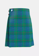 Traditional_Barclay_Hunting_Ancient_Tartan_kilt_front_image_with_pleated_design_and_adjustable_buckles_for_men