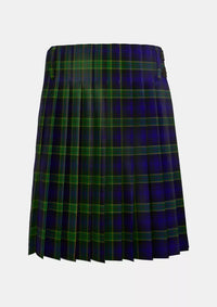 Traditional_Barnes_Hunting_Tartan_2244_kilt_back_image_with_pleated_design_and_adjustable_buckles_for_men