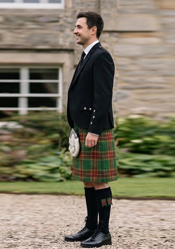 Traditional_Baxter_tartan_3664_Kilt_and_Argyle_Jacket_Kilt_Outfit_left_image