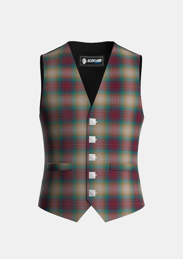 Traditional_Beach_Berry_Tartan_14101_Waistcoat_front_image