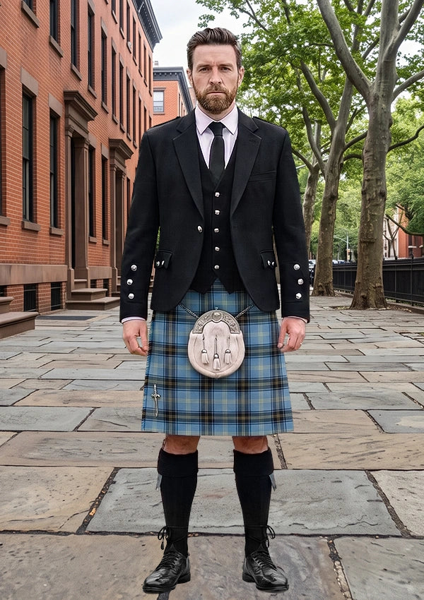 Traditional_Bell_of_The_Borders_Tartan_Kilt_and_Argyle_Jacket_Kilt_Outfit_front_image