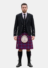 Traditional_Bennet_Tartan_3680_Kilt_and_Argyle_Jacket_Kilt_Outfits_front_image