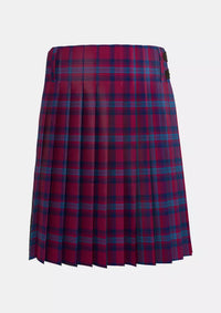 Traditional_Bennet_Tartan_3680_kilt_back_image_with_pleated_design_and_adjustable_buckles_for_men