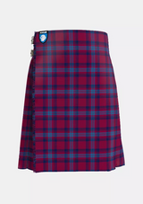 Traditional_Bennet_Tartan_3680_kilt_front_image_with_pleated_design_and_adjustable_buckles_for_men