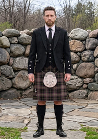 Traditional_Bird_Family_Tartan_10350_Kilt_and_Argyle_Jacket_Kilt_Outfit_front_image
