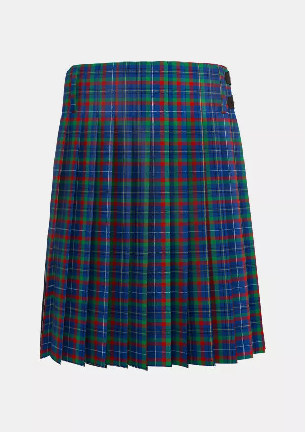 Traditional_Bizzell_Thomas_Tartan_12563_kilt_back_image_with_pleated_design_and_adjustable_buckles_for_men