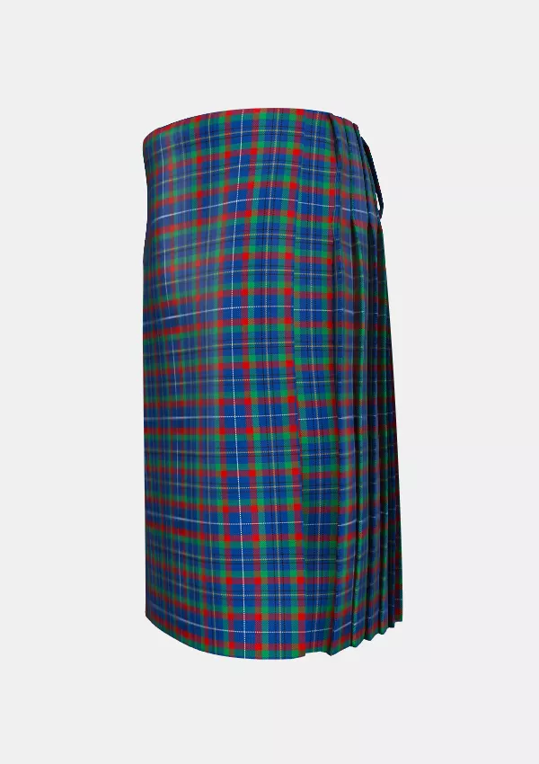 Traditional_Bizzell_Thomas_Tartan_12563_kilt_left_image_with_pleated_design_and_adjustable_buckles_for_men