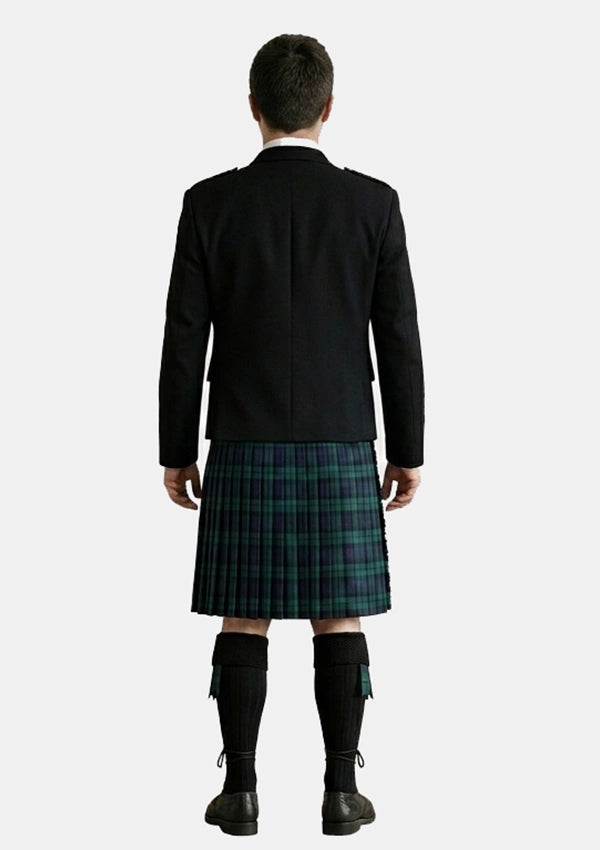 Traditional_Black_Watch_Tartan_Kilt_and_Argyle_Jacket_Kilt_Outfits_back_image