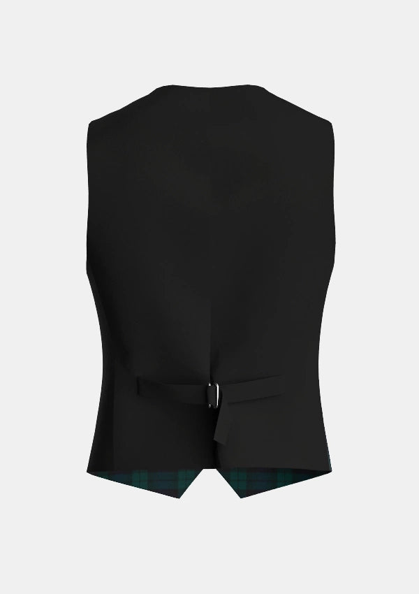 Black Watch Tartan Waistcoat