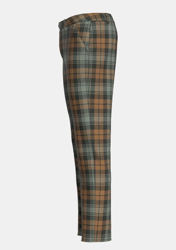 Premium Black Watch Weathered Tartan Spodnie	
