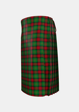 Traditional_Blackstock_Hunting_Tartan_1120_kilt_left_image_with_pleated_design_and_adjustable_buckles_for_men