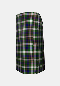 Traditional_Blair_Dress_Tartan_483_kilt_left_image_with_pleated_design_and_adjustable_buckles_for_men