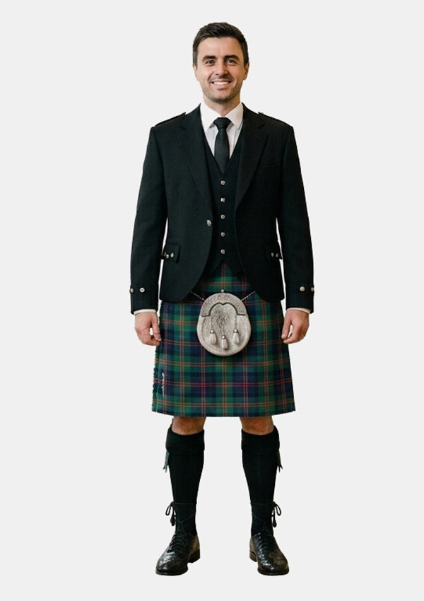 Traditional_Blair_tartan_Kilt_and_Argyle_Jacket_Kilt_Outfits_front_image