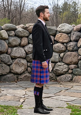 Traditional_Blue_Rust_Tartan_Kilt_and_Argyle_Jacket_Kilt_Outfit_right_image