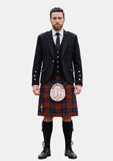 Traditional_Bonner_or_Bonnar_Tartan_285_Kilt_and_Argyle_Jacket_Kilt_Outfits_front_image