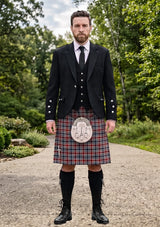 Traditional_Border_Bell_Tartan_370_Kilt_and_Argyle_Jacket_Kilt_Outfit_front_image