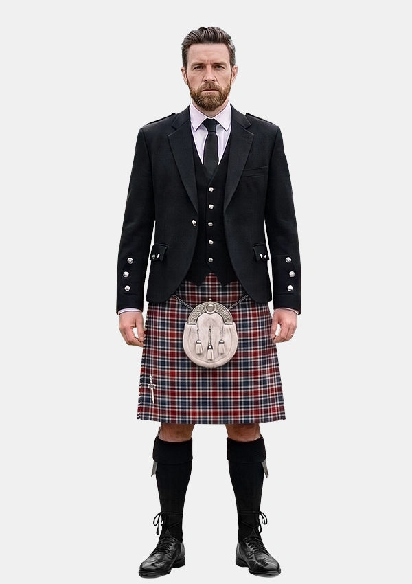 Traditional_Border_Bell_Tartan_370_Kilt_and_Argyle_Jacket_Kilt_Outfits_front_image