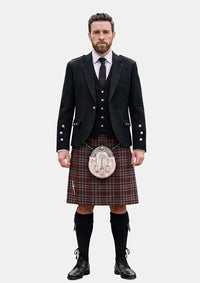 Traditional_Borthwick_Tartan_816_Kilt_and_Argyle_Jacket_Kilt_Outfits_front_image