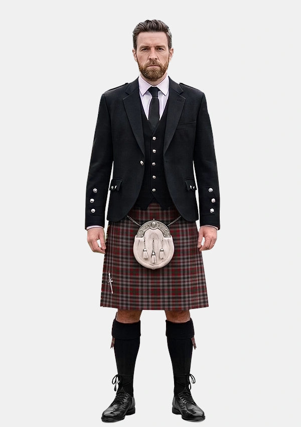 Traditional_Borthwick_Tartan_816_Kilt_and_Argyle_Jacket_Kilt_Outfits_front_image