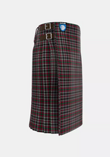 Traditional_Borthwick_Tartan_816_kilt_right_image_with_pleated_design_and_adjustable_buckles_for_men