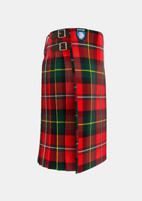 Traditional_Boyd_tartan_right_image_with_pleated_design_and_adjustable_buckles_for_men