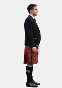 Traditional_Bradley_University_Tartan_11312_Kilt_and_Argyle_Jacket_Kilt_Outfits_right_image