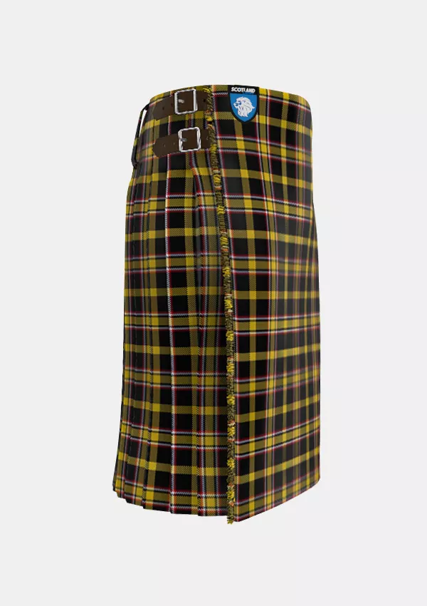 Traditional_Brady_George_and_Family_Tartan_13737_kilt_right_image_with_pleated_design_and_adjustable_buckles_for_men