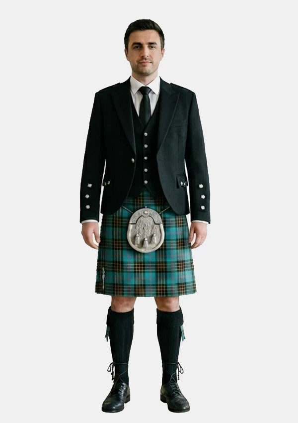 Traditional_Brodie_Ancient_Hunting_Tartan_Kilt_and_Argyle_Jacket_Kilt_Outfits_front_image
