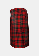 Traditional_Brodie_Clan_Tartan_1193_kilt_left_image_with_pleated_design_and_adjustable_buckles_for_men
