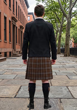 Traditional_Brown_Heather_Tartan_3737_Kilt_and_Argyle_Jacket_Kilt_Outfit_back_image
