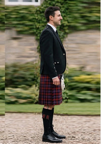 Traditional_Brown_tartan_432_Kilt_and_Argyle_Jacket_Kilt_Outfit_right_image