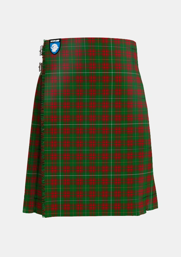 Traditional_Bruce_Hunting_Tartan_1816_kilt_front_image_with_pleated_design_and_adjustable_buckles_for_men