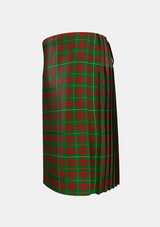 Traditional_Bruce_Hunting_Tartan_1816_kilt_left_image_with_pleated_design_and_adjustable_buckles_for_men