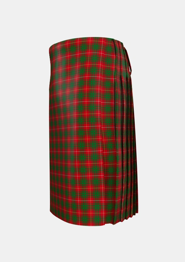 Traditional_Bruce_Vestiarium_Tartan_1848_kilt_left_image_with_pleated_design_and_adjustable_buckles_for_men