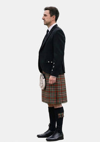 Traditional_Bruce_of_Kinnaird_Tartan_Kilt_and_Argyle_Jacket_Kilt_Outfits_left_image