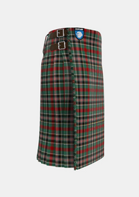 Traditional_Bruce_of_Kinnaird_Tartan_kilt_1483_right_image_with_pleated_design_and_adjustable_buckles_for_men