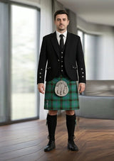 Traditional_Bruce_tartan_Kilt_and_Argyle_Jacket_Kilt_Outfit_front_image