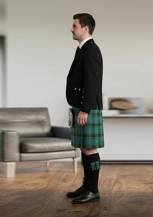 Traditional_Bruce_tartan_Kilt_and_Argyle_Jacket_Kilt_Outfit_left_image