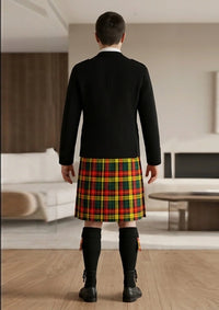 Traditional_Buchanan_tartan_Kilt_and_Argyle_Jacket_Kilt_Outfit_back_image