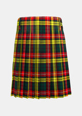 Traditional_Buchanan_tartan_back_image_with_pleated_design_and_adjustable_buckles_for_men